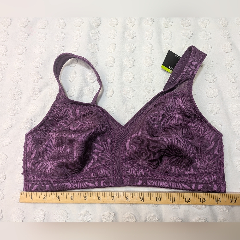 Wingslove Prims Violet 38D Wireless Lace Bra
